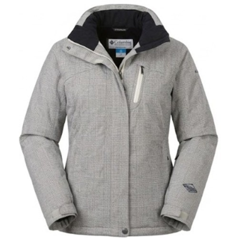 Columbia Titanium Omni-Tech Women's Plaid Ski Jacket‎ sz M